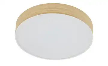 KHG LED-Deckenleuchte Holzoptik/weiß