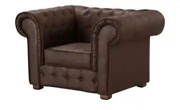 Sessel Chester  Dunkelbraun